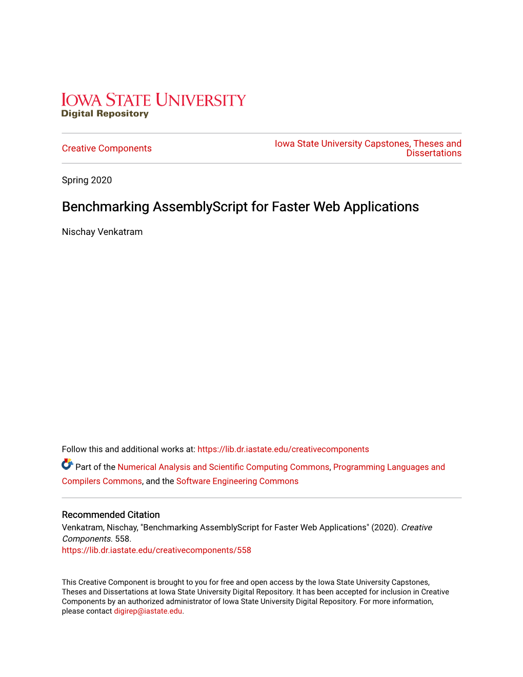 Benchmarking Assemblyscript for Faster Web Applications