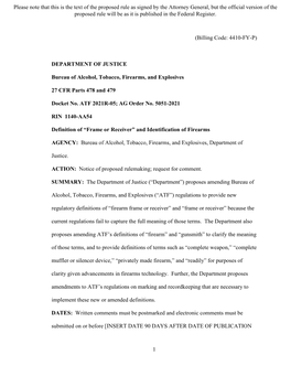 Notice of Proposed Rulemaking; Request for Comment