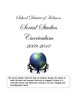 Social Studies Curriculum 2009-2010