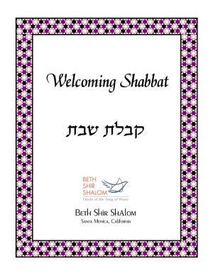 Shabbat Prayer Book
