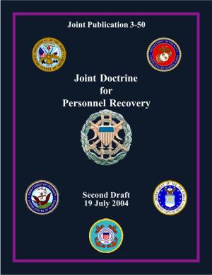 Joint Doctrine for Personnel Recovery