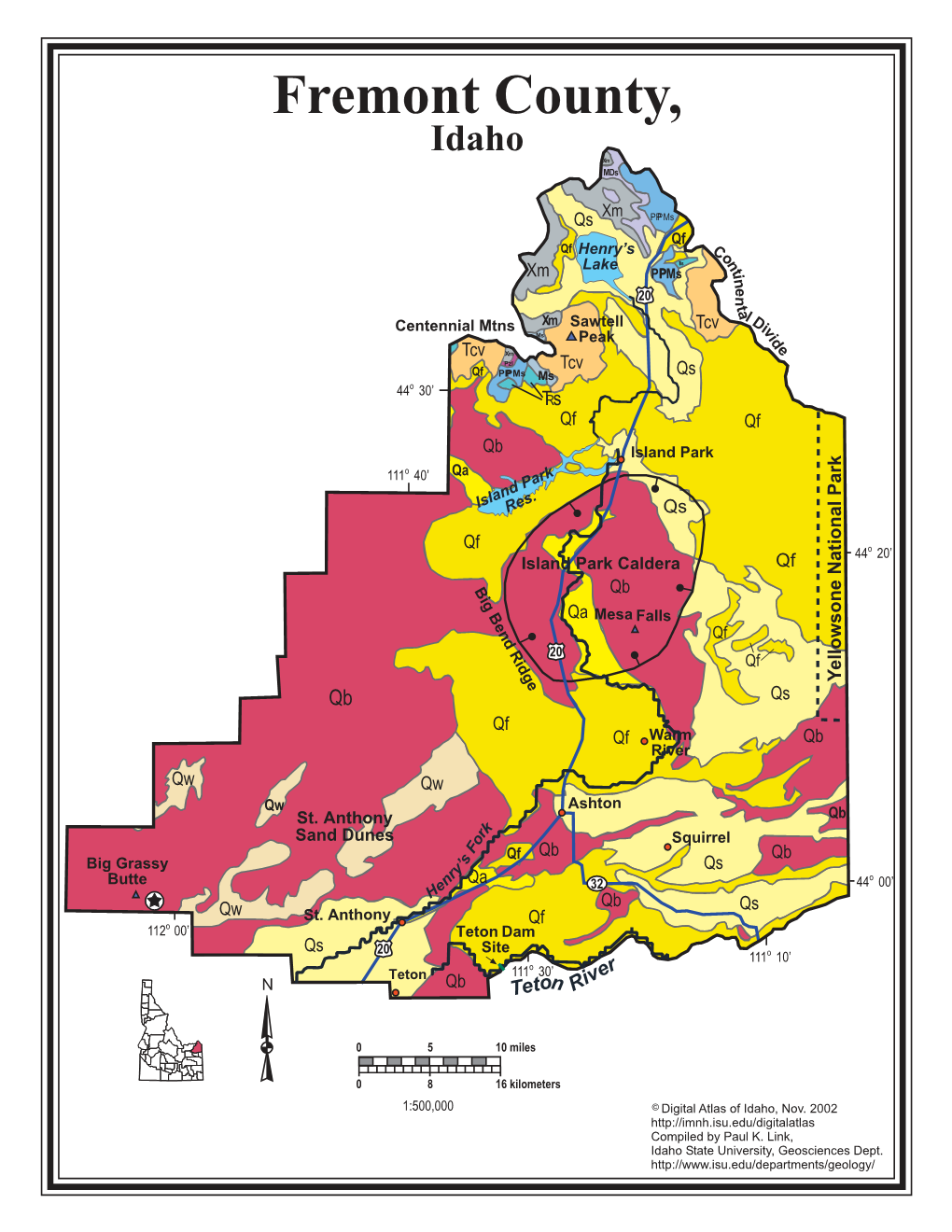 Fremont County, Idaho Xm Mds