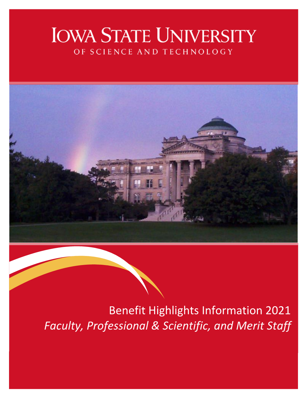 Benefit Highlights Information 2021 Faculty, Professional & Scientific