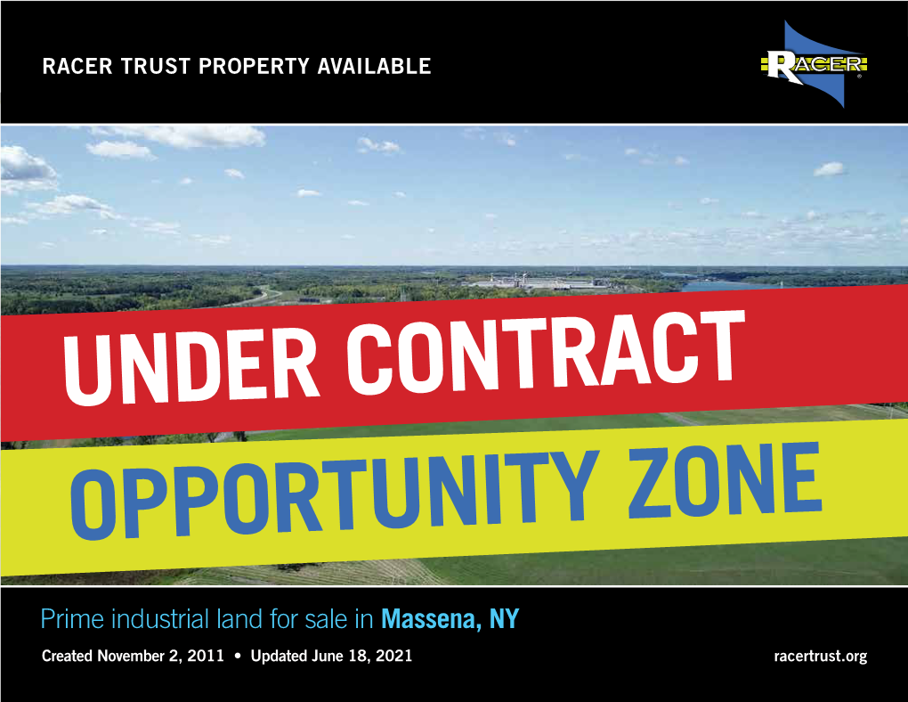 Prime Industrial Land for Sale in Massena, NY