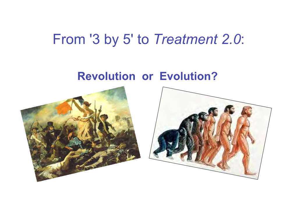 WHO Treatment 2 0 by C. Mcclure, Department of HIV and AIDS