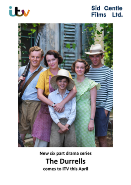 The Durrells Comes to ITV This April