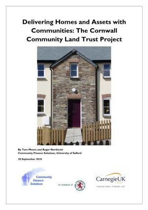The Cornwall Community Land Trust Project