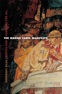 The Magna Carta Manifesto Liberties and C