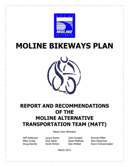 Moline Bikeways Plan