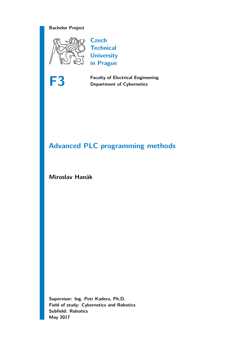 Advanced PLC Programming Methods