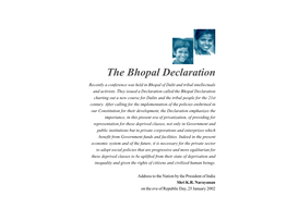Bhopal Declaration