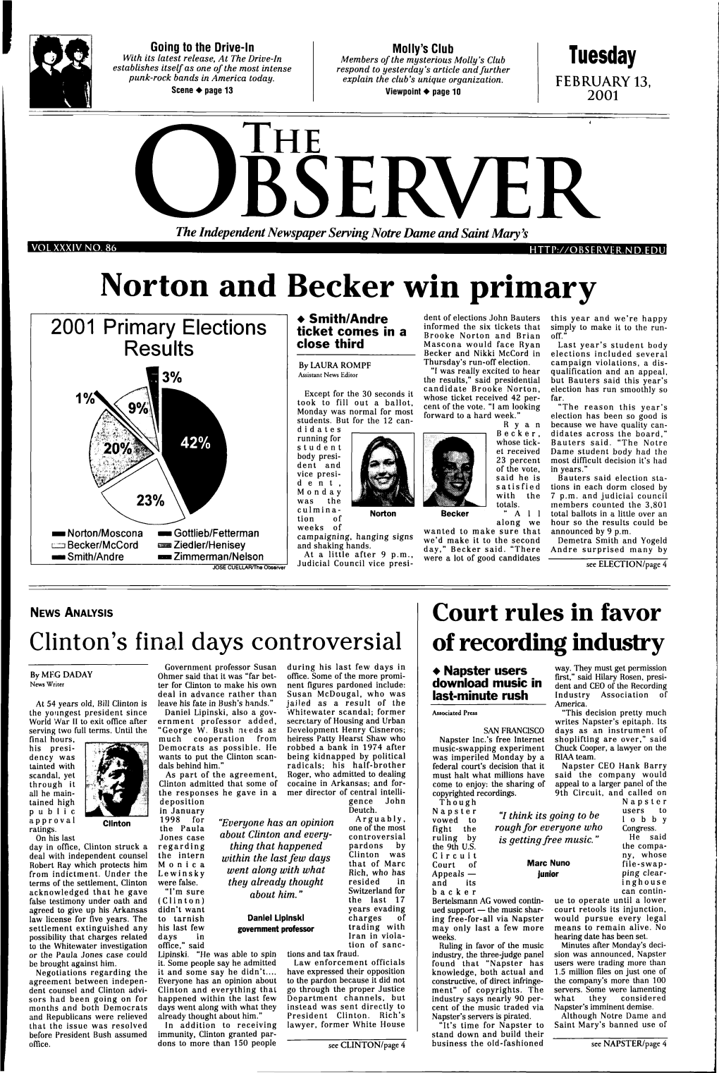 THE Norton and Becker Win Primary