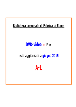 DVD-Video Film
