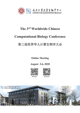 The 3Rd Worldwide Chinese Computational Biology Conference