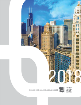 Chicago Loop Alliance Annual Report Table of Contents
