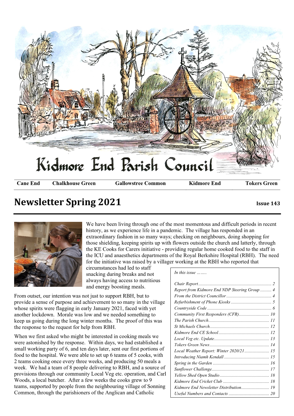 Newsletter Spring 2021 Issue 143