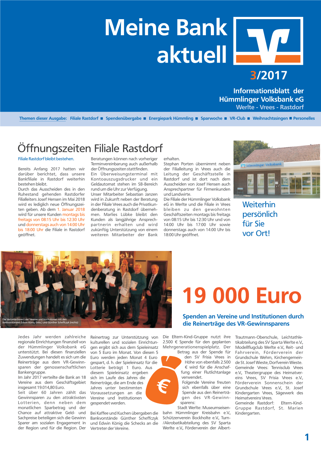 Meine Bank Akutell 3/2017