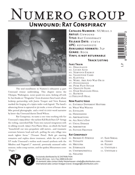 Unwound: Rat Conspiracy