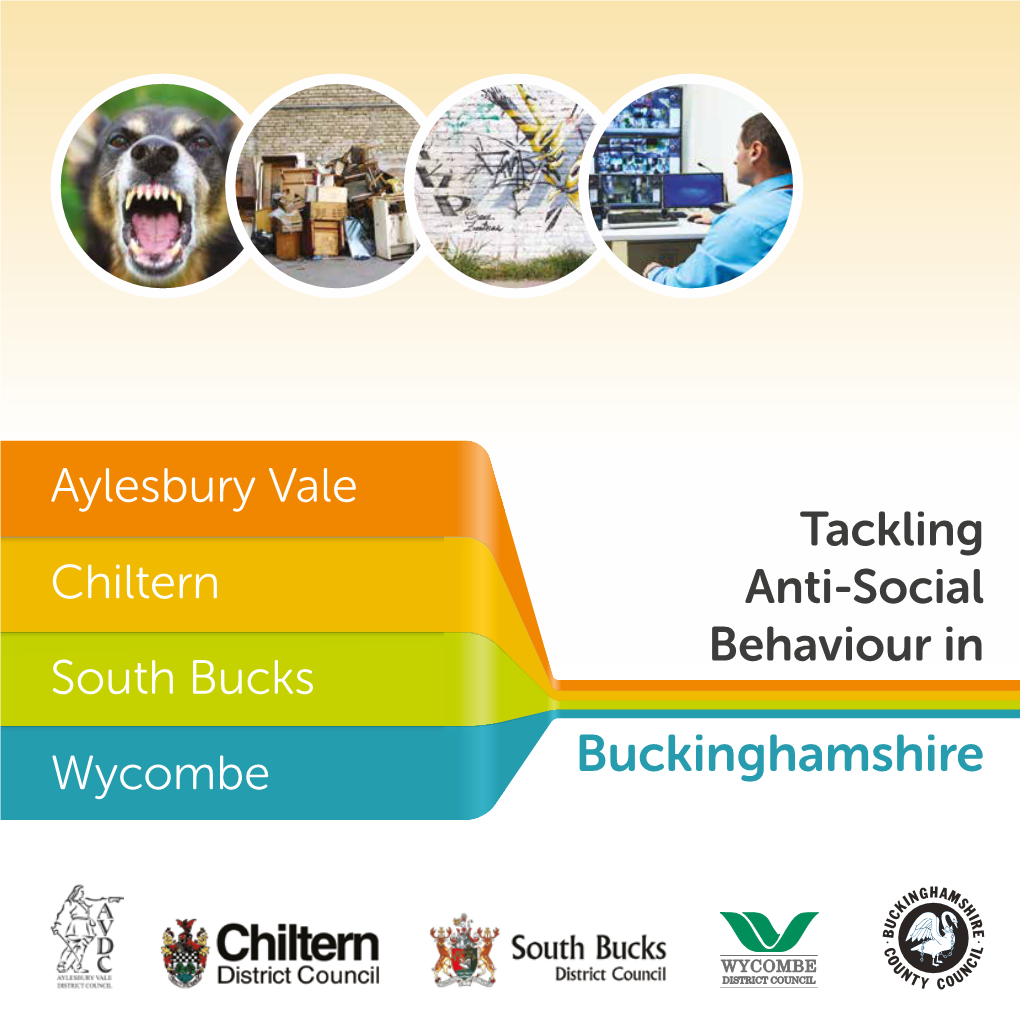 Buckinghamshire County Council, on What Is Being Done to Tackle the Buckinghamshire Fire and Rescue, Probation Anti-Social Behaviour