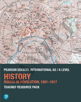 History Russia in Revolution, 1881–1917 Teachersample Resource Pack