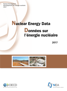 Nuclear Energy Data/Données Sur L'énergie Nucléaire 2017
