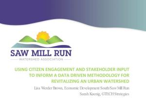 Using Citizen Engagement and Stakeholder Input To