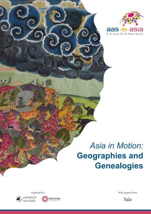 Asia in Motion: Geographies and Genealogies