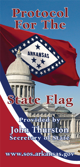 Arkansas State Flag Protocol