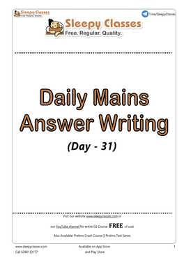 Answer-Writing-Day-3