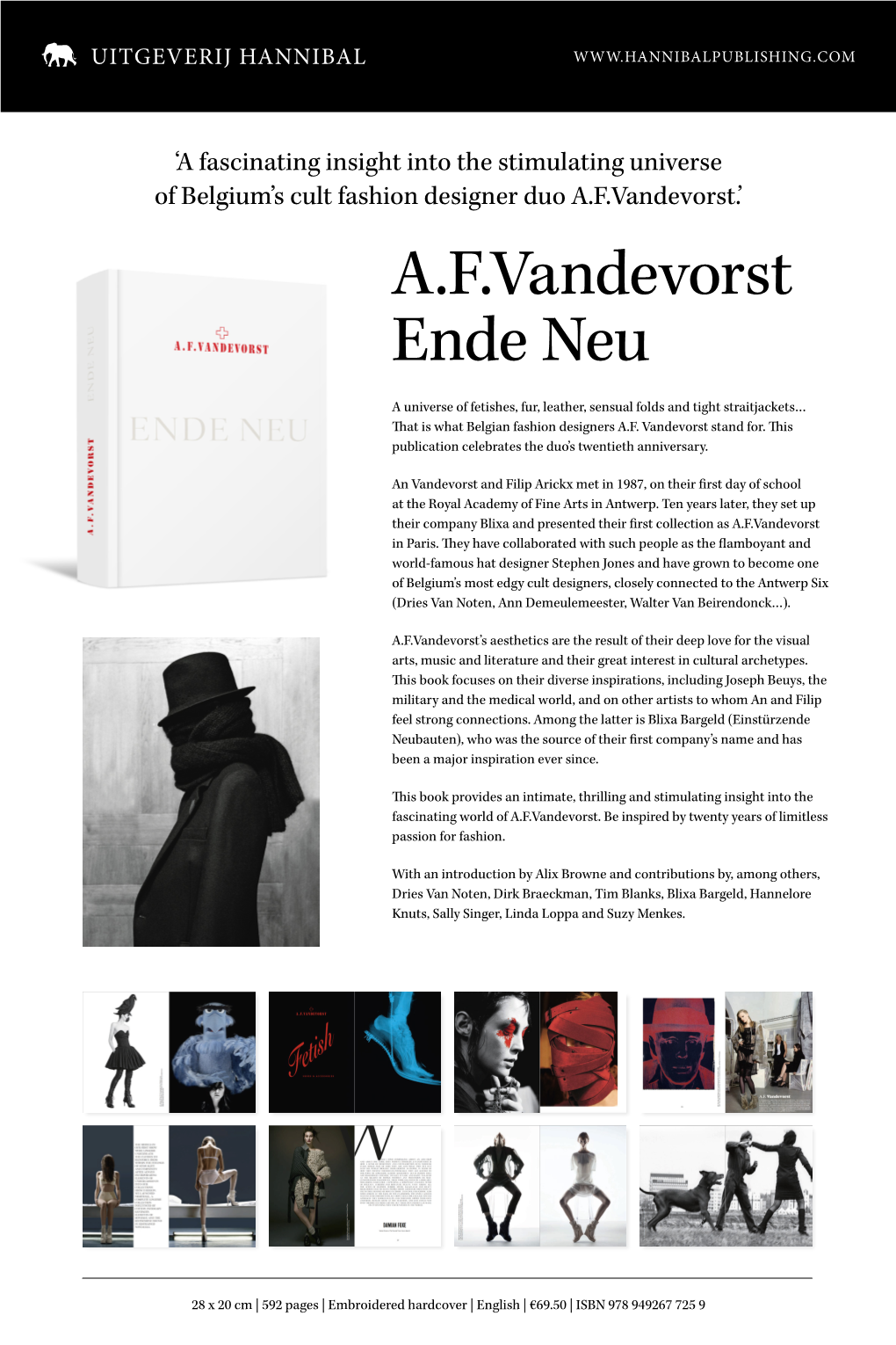 A.F.Vandevorst Ende Neu