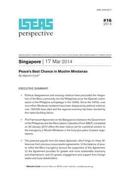Singapore | 17 Mar 2014