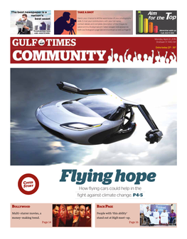 How Flying Cars Could Help in the Fight Against Climate Change. P4-5