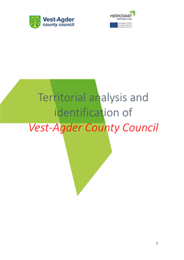 Territorial Analysis and Identification of Vest-Agder County Council