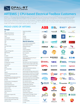 CPU-Based Electrical Toolbox Customers