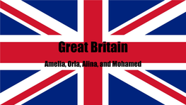 Great Britain Amelia, Orla, Alina, and Mohamed OVERVIEW