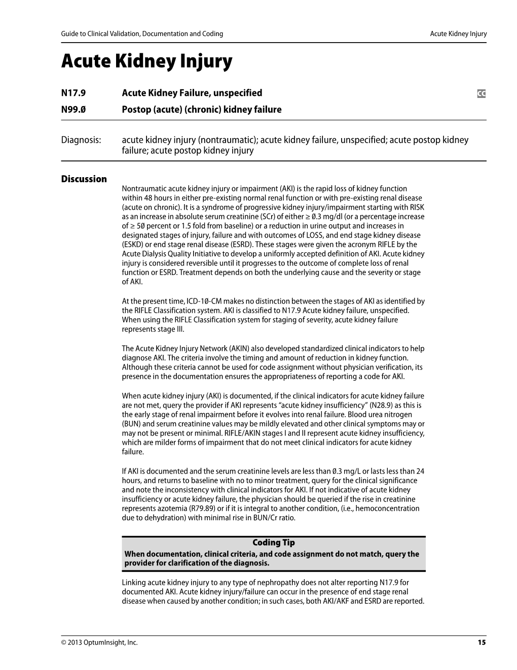 Acute Kidney Injury Acute Kidney Injury - DocsLib