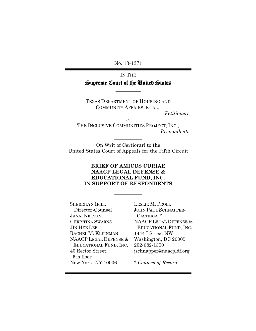 Amicus Brief