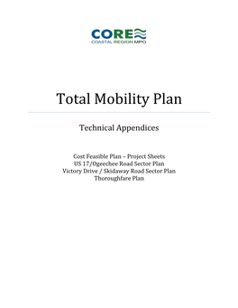 Total Mobility Plan Technical Appendices