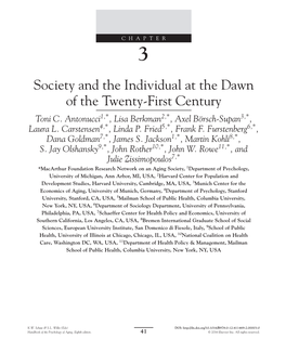 Chapter 3. Society and the Individual at the Dawn of the Twenty-First