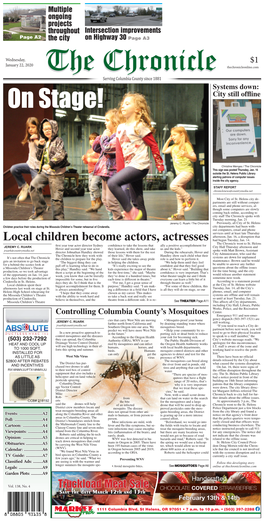 Local Children Become Actors, Actresses Had Begun Tuesday, Jan