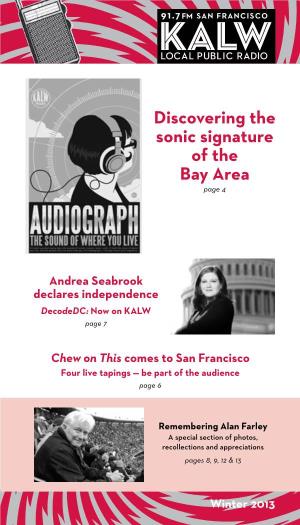 Discovering the Sonic Signature of the Bay Area Page 4