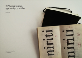 Typographic Portfolio