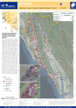 MYANMAR Buthidaung, Maungdaw, and Rathedaung Townships / Rakhine State