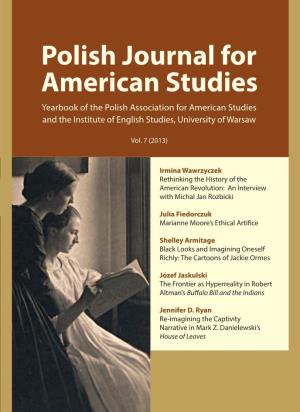 Polish Journal for American Studies Vol. 7 (2013)