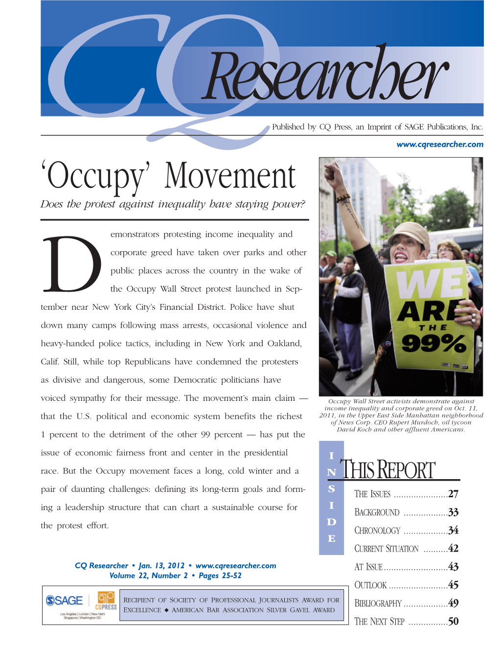 CQR 'Occupy' Movement