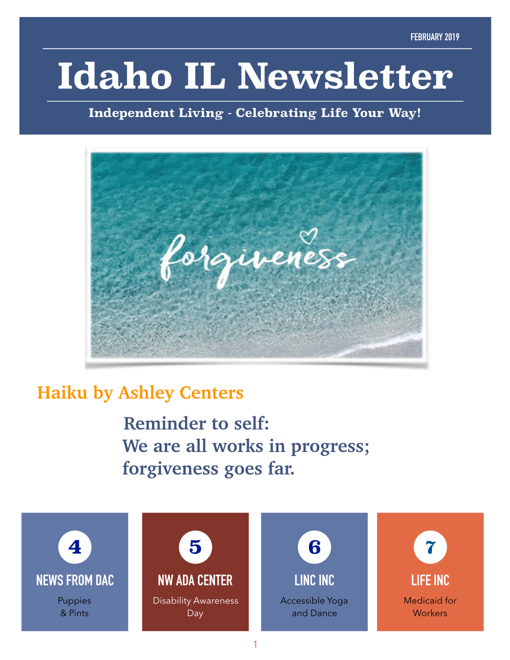 View February 2019 Newsletter