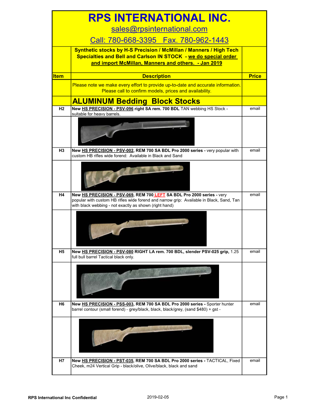 Custom Synthetic Stocks