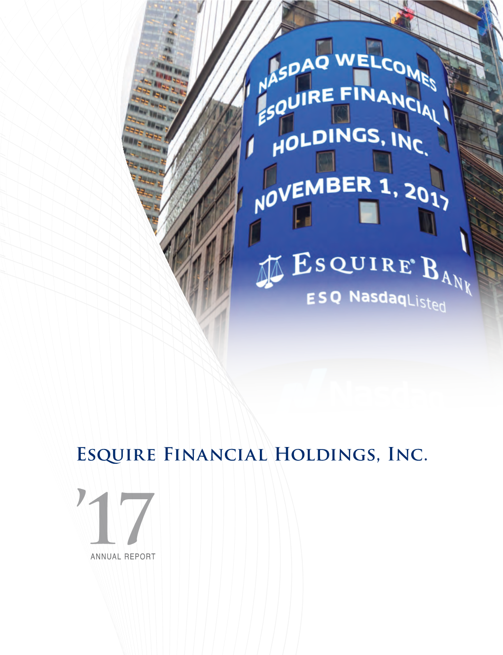 Esquire Financial Holdings, Inc. Holdings, Financial Esquire
