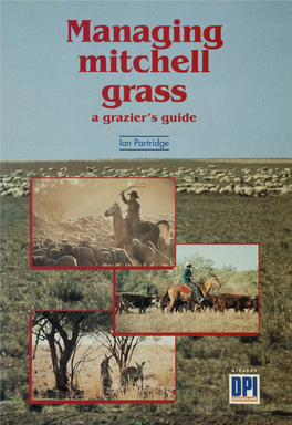 Managing Mitchelli Grass a Grazier's Guide