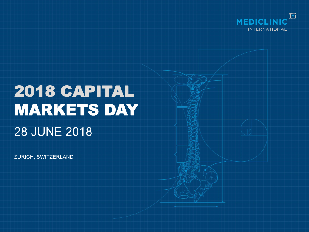 2018 Capital Markets Day Presentation
